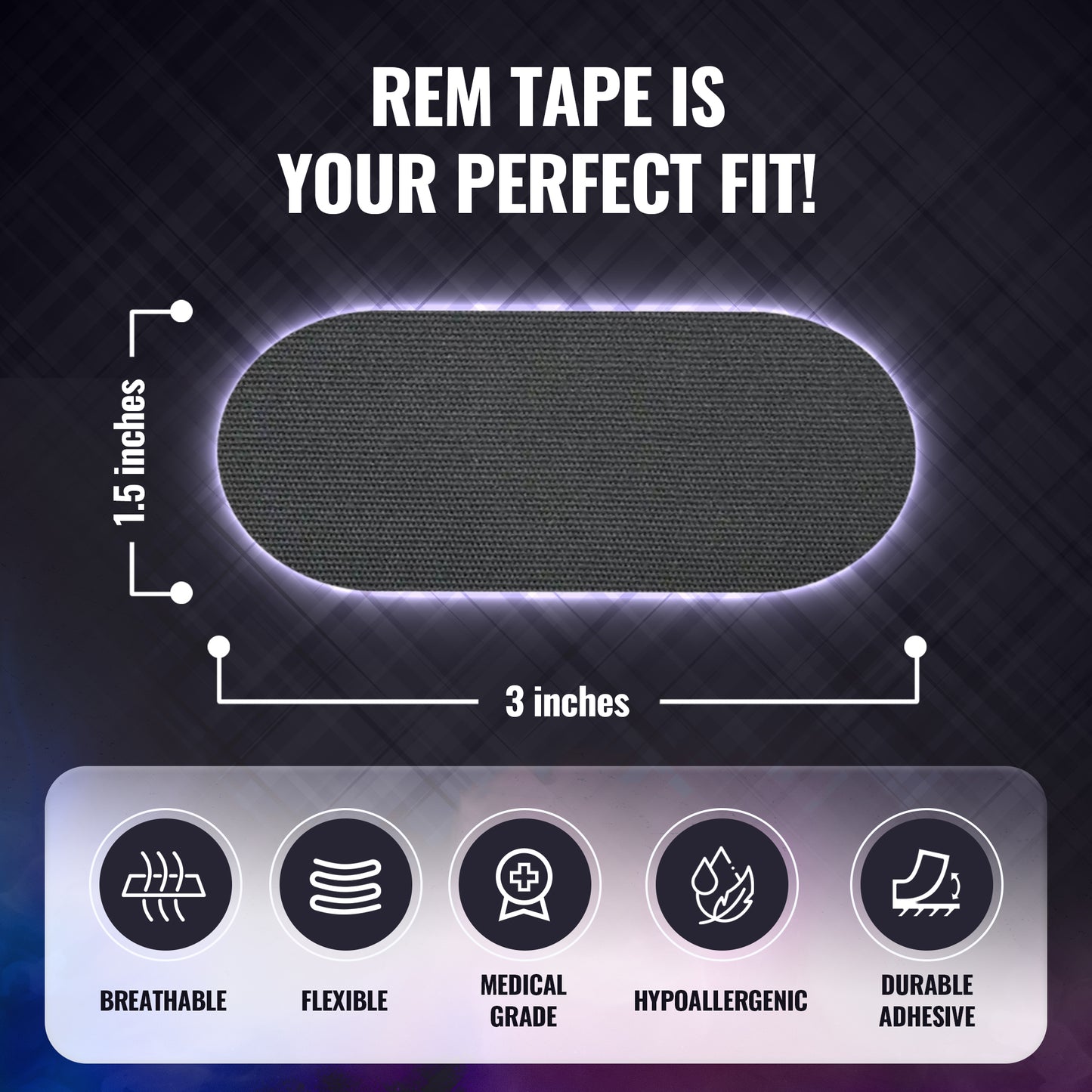 REM Tape - Mouth Tape For Sleeping (30 Strips)