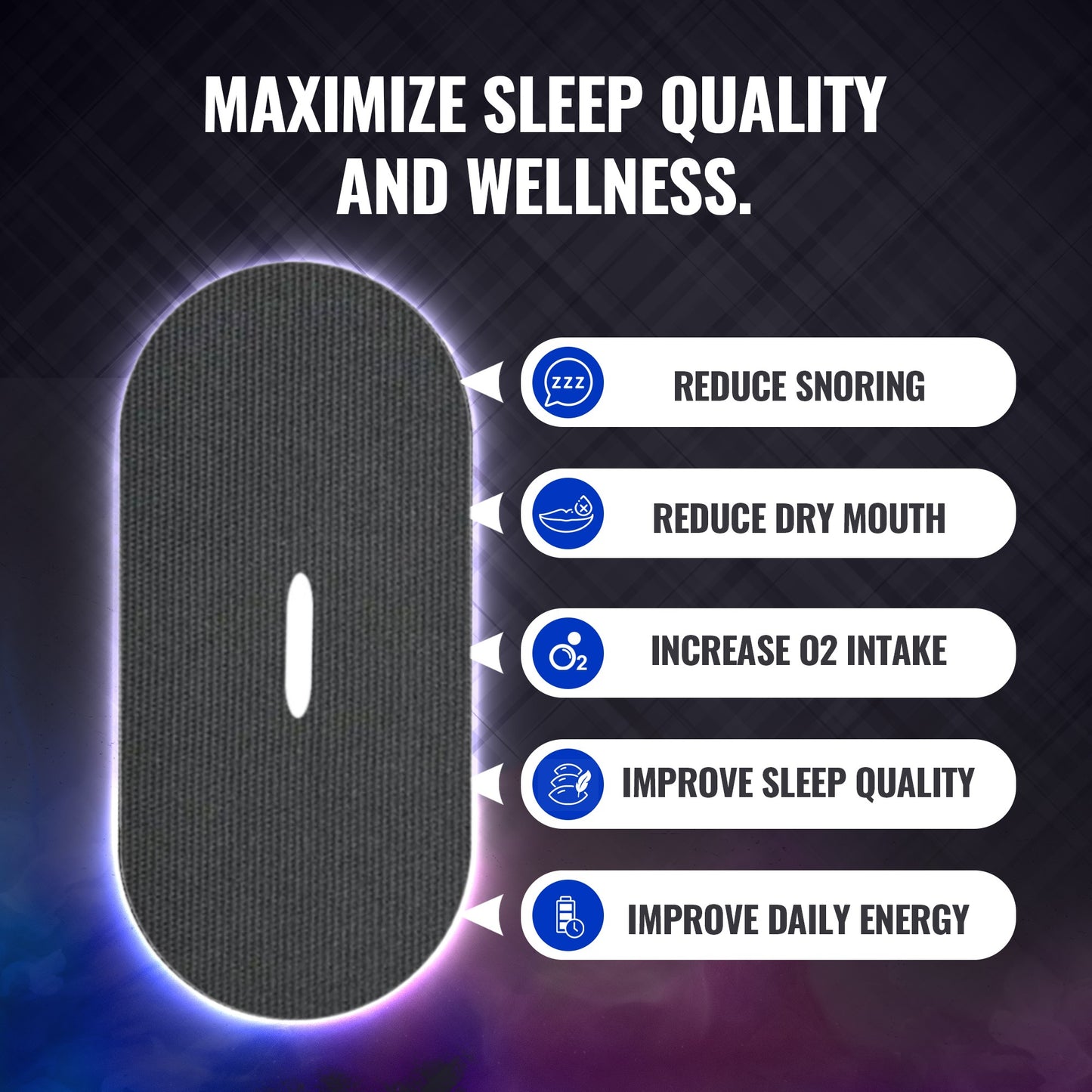 REM Tape - Mouth Tape For Sleeping (Hydration - 30 Strips)