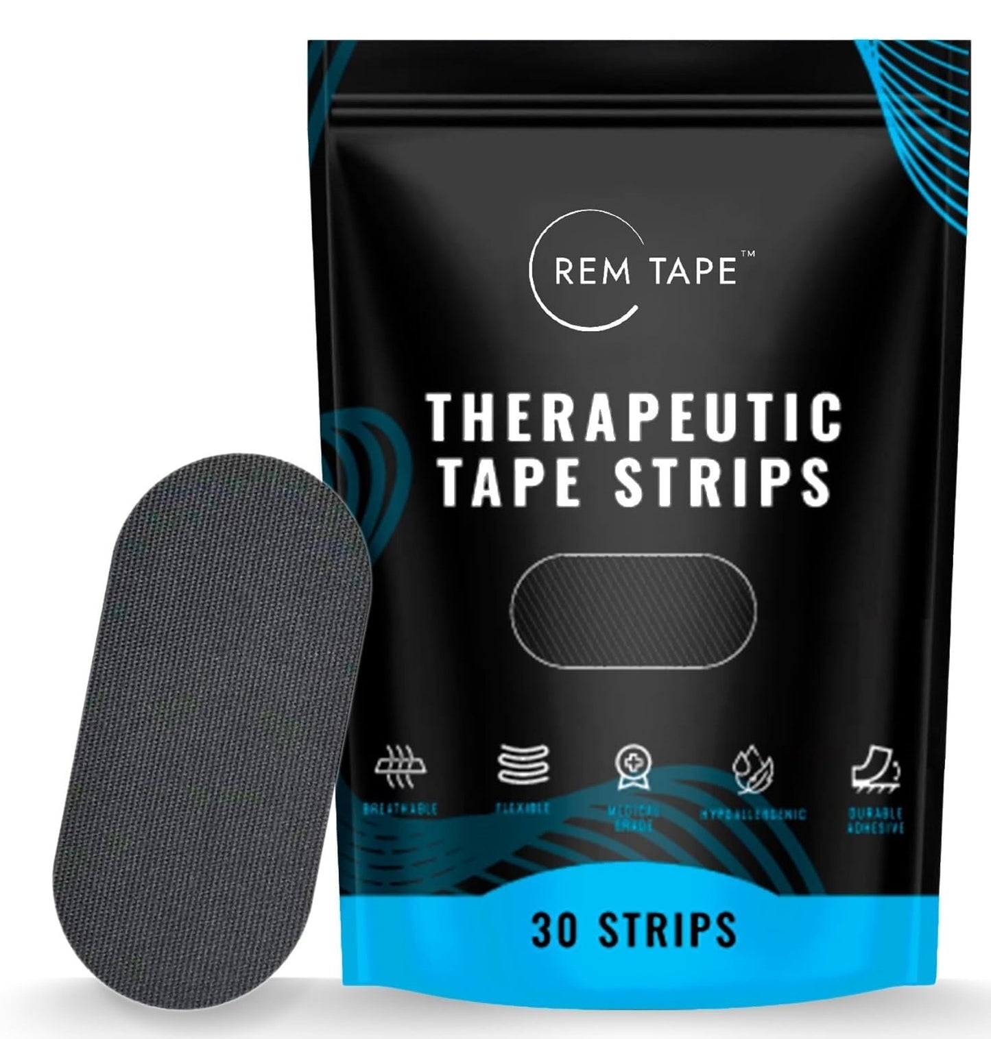 REM Tape - Mouth Tape For Sleeping (30 Strips)