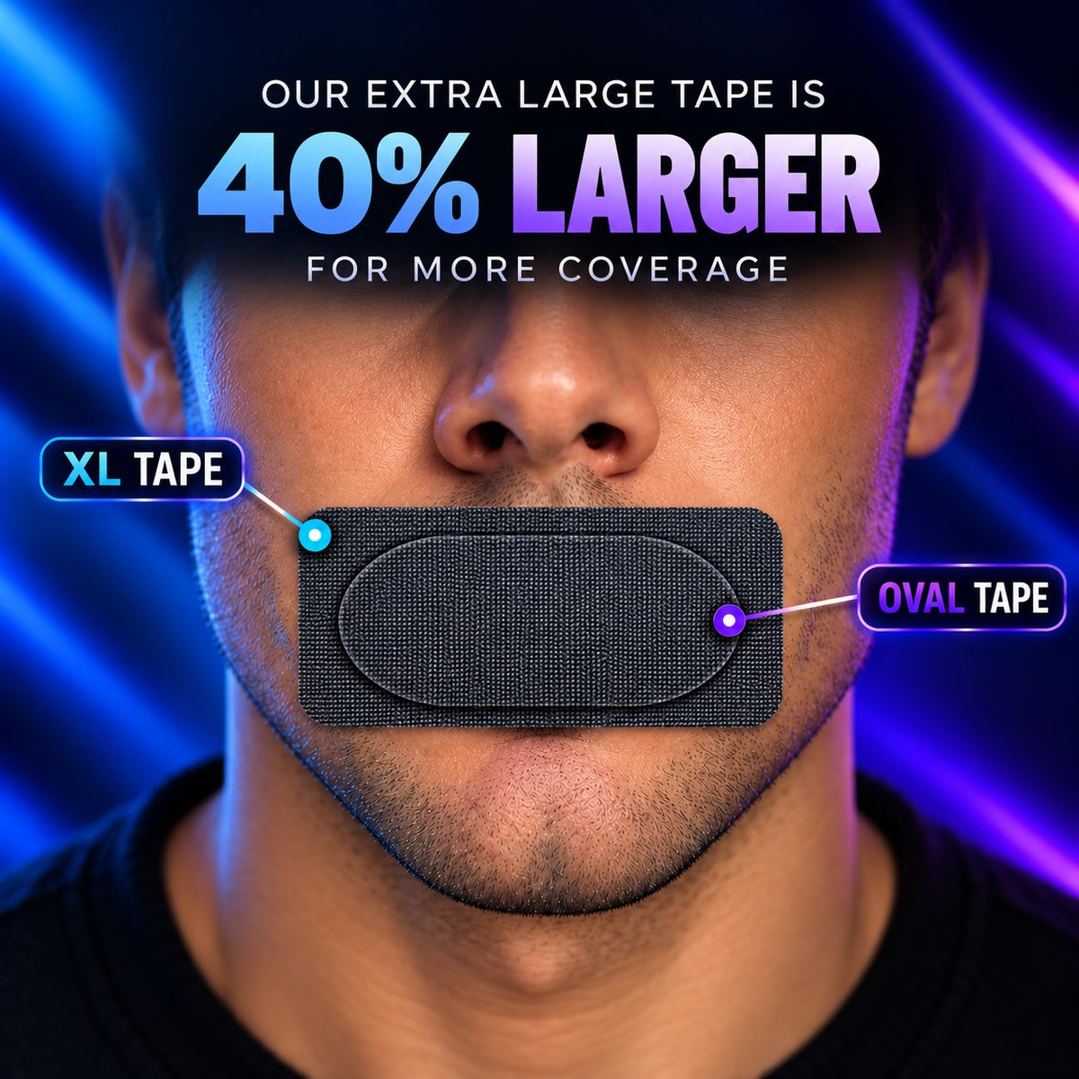 Premium Mouth Tape (Extra Large)