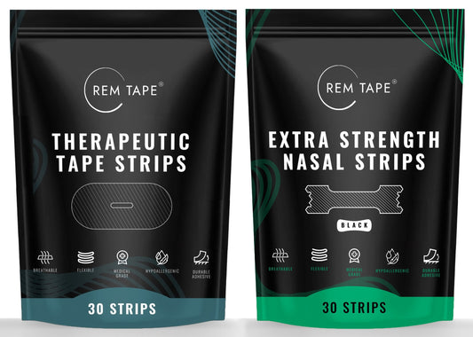 Mouth Tape (Hydration) + Nose Strip Bundle (60 Strips)
