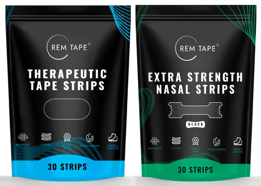 Mouth Tape + Nose Strip Bundle (60 Strips)